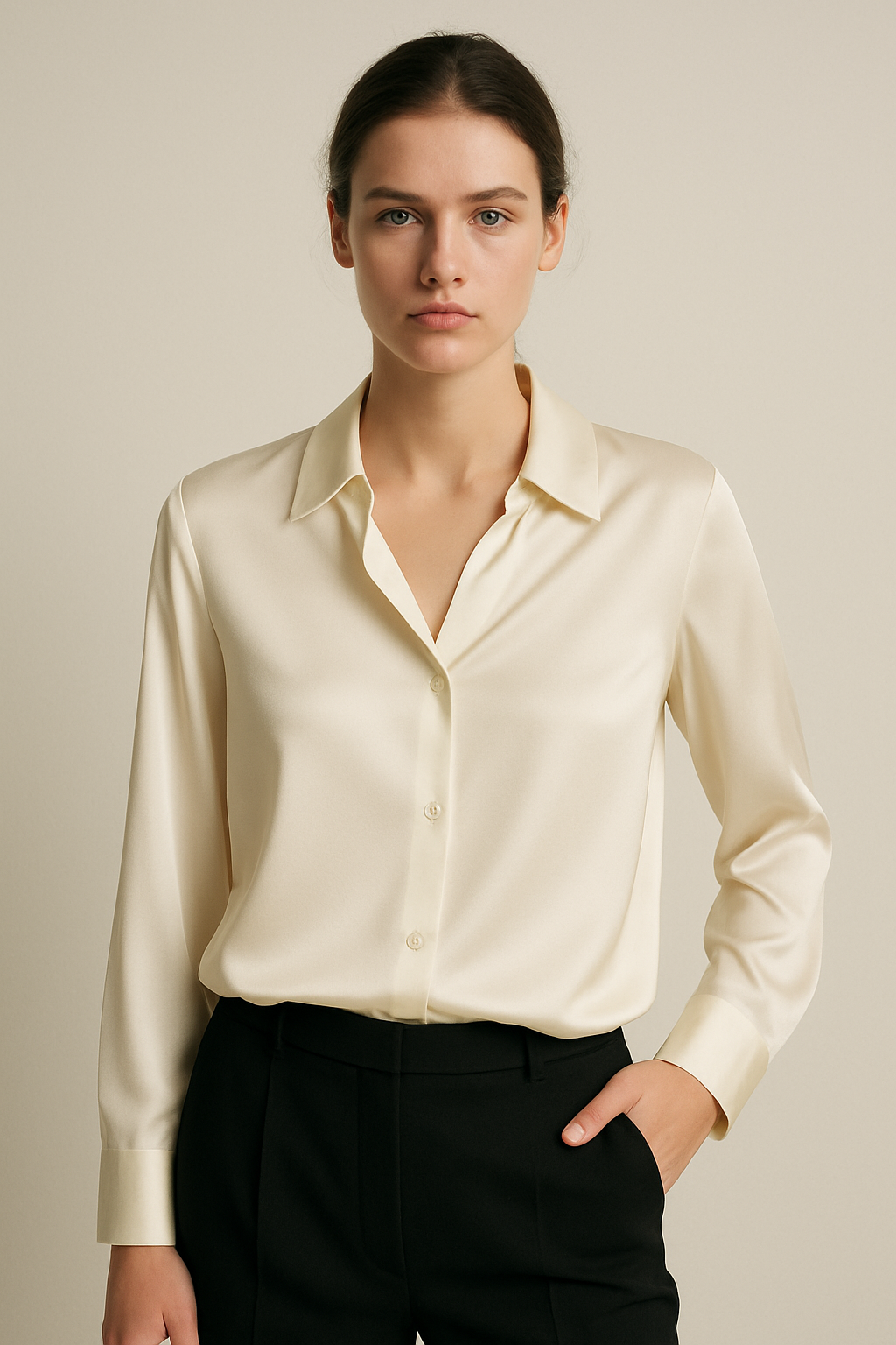Charlotte | Silk Blouse