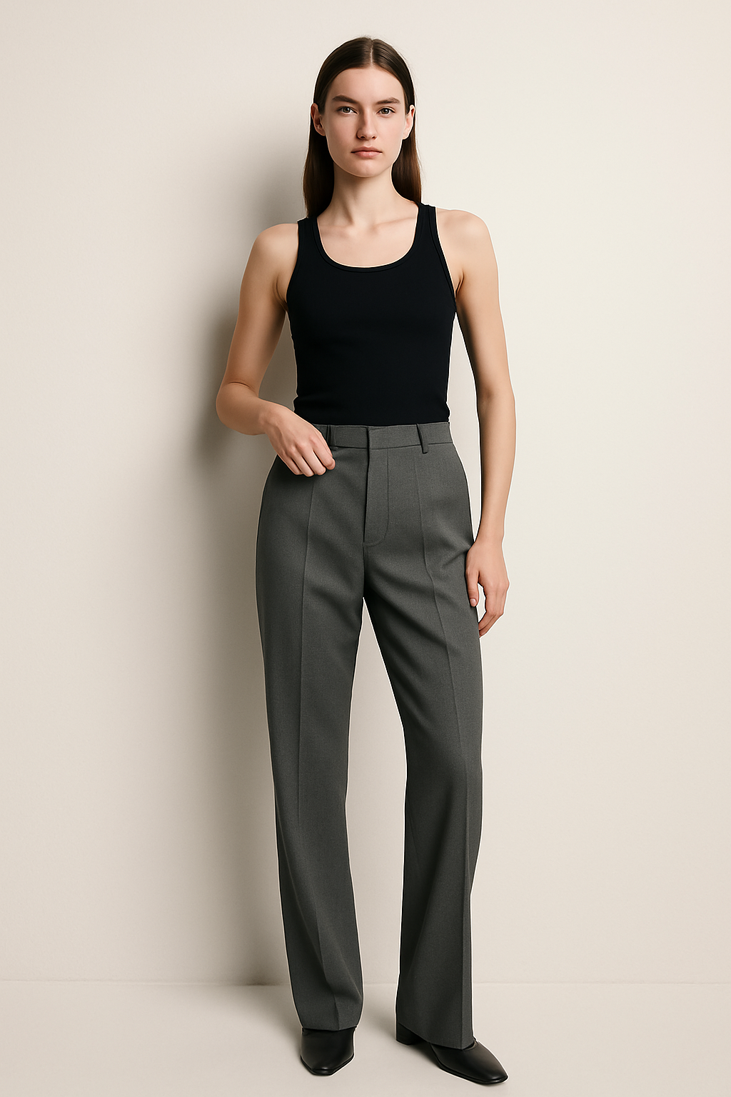 Lena | Straight Trousers